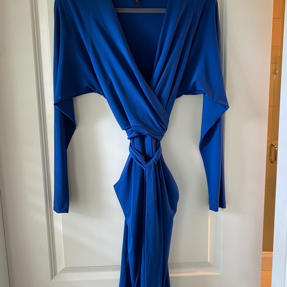 BCBG Wrap Mini Dress Size S - Picture 2 of 4